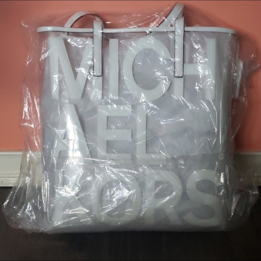Michael Kors MICHAEL BAG CLEAR NORTH SOUTH TOTE - Picture 4 of 6